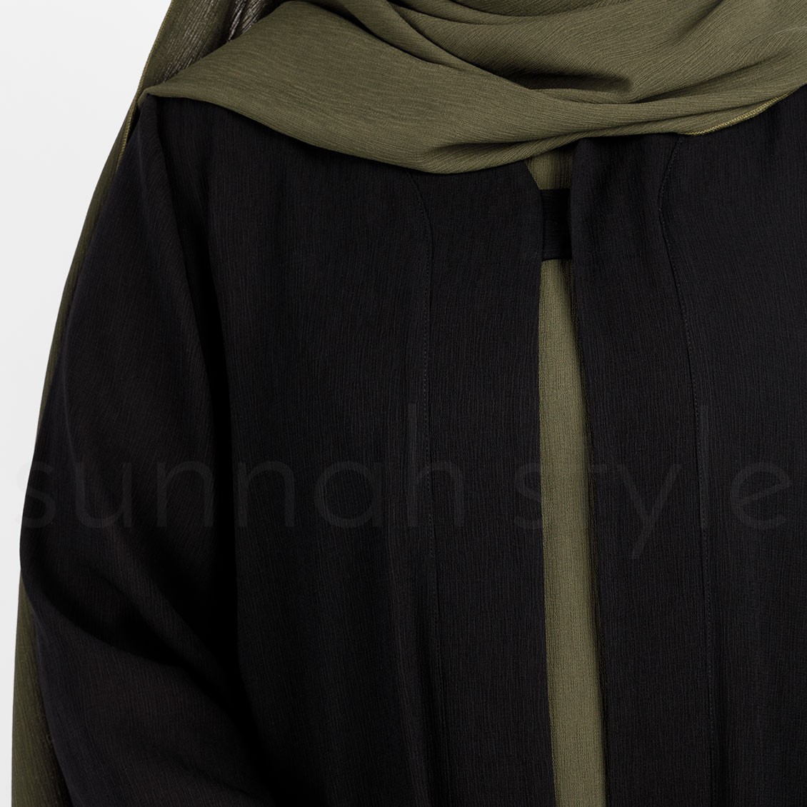 Sunnah Style Brushed Robe Black